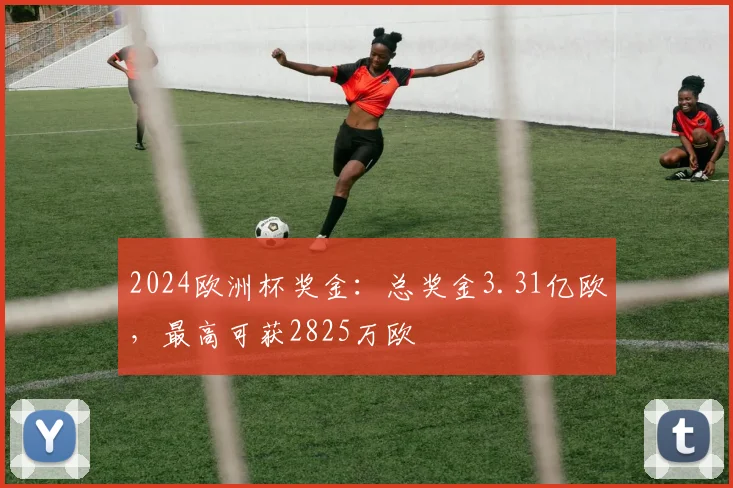 2024欧洲杯奖金：总奖金3.31亿欧，最高可获2825万欧