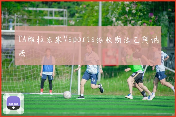 TA维拉东家Vsports拟收购法乙阿讷西