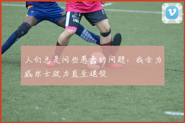 人们总是问些愚蠢的问题，我会为威尔士效力直至退役